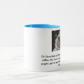 Tasse de coffe de tasse de carlin de Hanoukka (Centre)