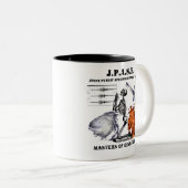 Tasse de coffe de tour du monde de JPASE (Devant droit)