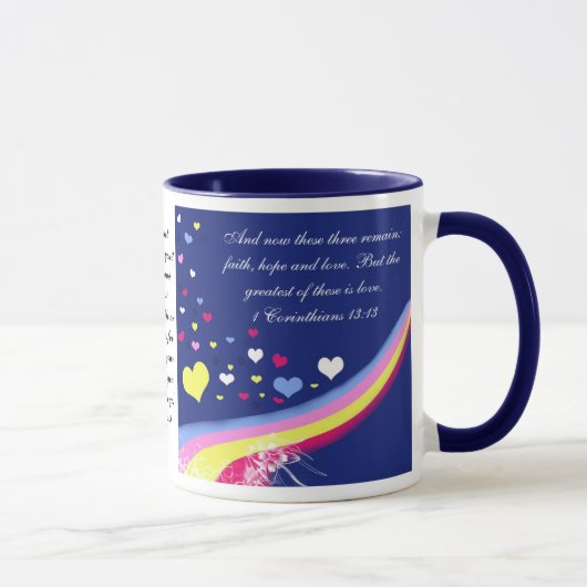 Tasse de Coffe de vers de bible (Droite)