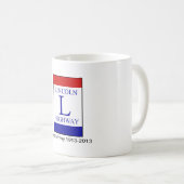 Tasse de Coffe Lincoln Hwy par des escrocs de R (Devant droit)