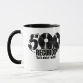 Tasse de Coffe - logo de 500 disques (Gauche)