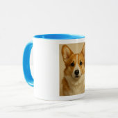 tasse de cogie, couleur ciel (Devant gauche)