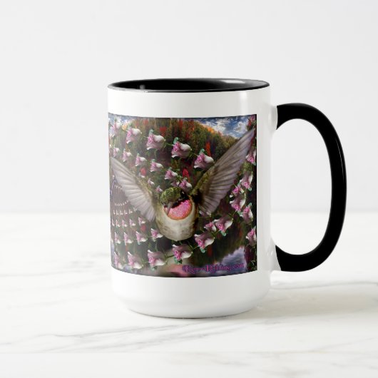 Tasse de colibri - visage d'ange (Droite)