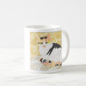 Tasse de collage de chat de l'Inde (Devant droit)