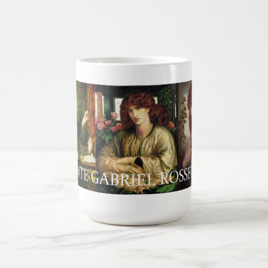 Tasse de collage de femmes de Rossetti (Centre)
