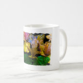 Tasse de collage de feuille d'automne par Thomas (Devant droit)