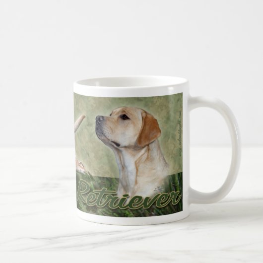 Tasse de collage de labrador retriever (Droite)