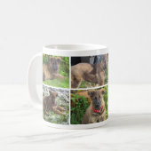 Tasse de collage de photo de chien (Devant gauche)