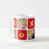 Tasse de collage de photo de Saint-Valentin (Devant gauche)