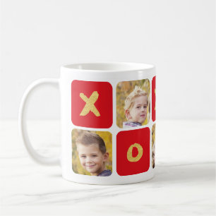 Tasse de collage de photo de Saint-Valentin
