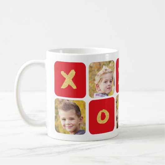 Tasse de collage de photo de Saint-Valentin (Gauche)