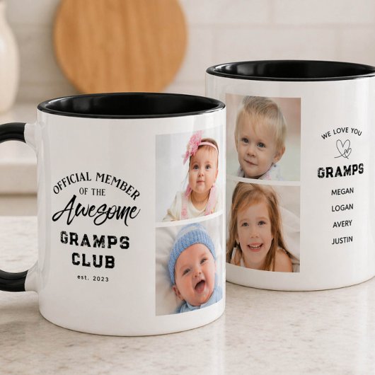 Tasse de Collage de Photos Incroyable PAPI