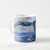 Tasse de collage de queue de baleine (Devant gauche)