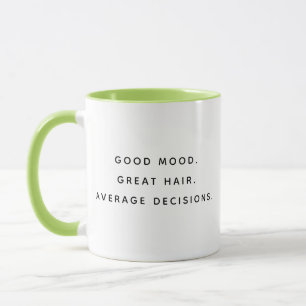 Tasse de collègue de travail humoristique bonne hu
