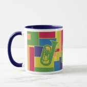 Tasse de Colorblocks d'euphonium (Gauche)
