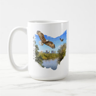 Tasse de Columbus Ohio de rivière d'Eagles Scioto