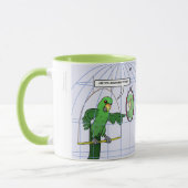 Tasse de combat de cage de perroquet (Gauche)