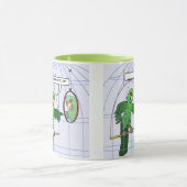 Tasse de combat de cage de perroquet (Centre)