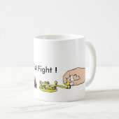 Tasse de "combat de poing" de radio-amateur par (Devant droit)