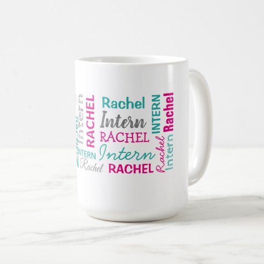 Tasse de COMMANDE À FAÇON (Devant droit)