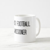 tasse de commissaire du football d'imaginaire (Devant droit)