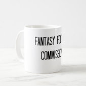 tasse de commissaire du football d'imaginaire (Devant gauche)