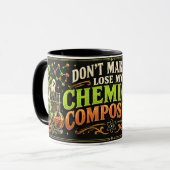 Tasse de composition chimique pour professeur de c (Devant gauche)