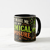 Tasse de composition chimique pour professeur de c (Devant droit)