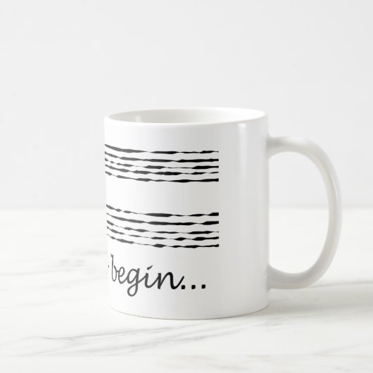 Tasse de composition musicale (Droite)