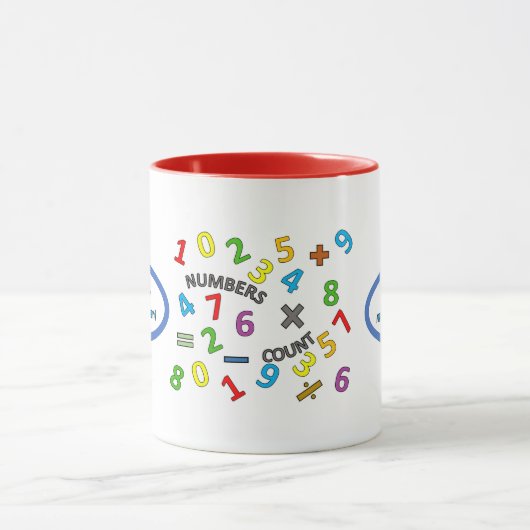 Tasse de compte de nombres (Centre)