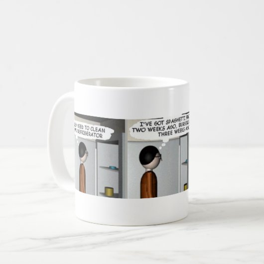 Tasse de comte d'Internet : Réfrigérateur (Devant gauche)