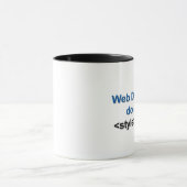 Tasse de concepteur de Web (Centre)