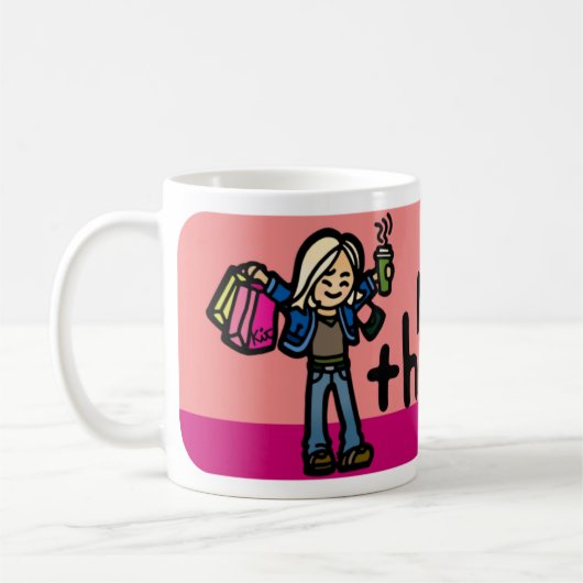 tasse de concepteur pour votre café de concepteur (Gauche)