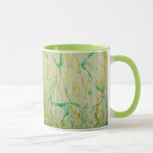 Tasse de conception d'aquarelle (Droite)