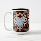 Tasse de conception de coeur de Milagro (Gauche)