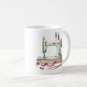 Tasse de conception de couture artisanat machine à (Devant droit)