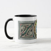Tasse de conception de Knotwork de Celtic (Gauche)