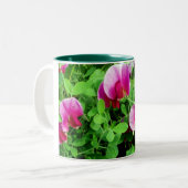 Tasse de conception de pois doux (Devant gauche)