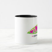 Tasse de conception de pois doux (Centre)