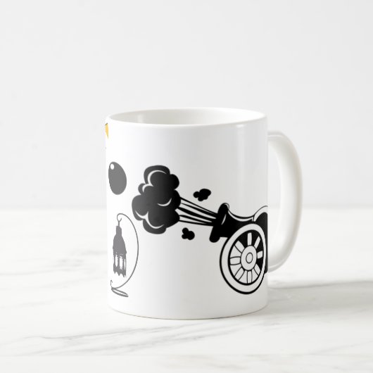 Tasse de conception de Ramadam Mubarak (Devant droit)