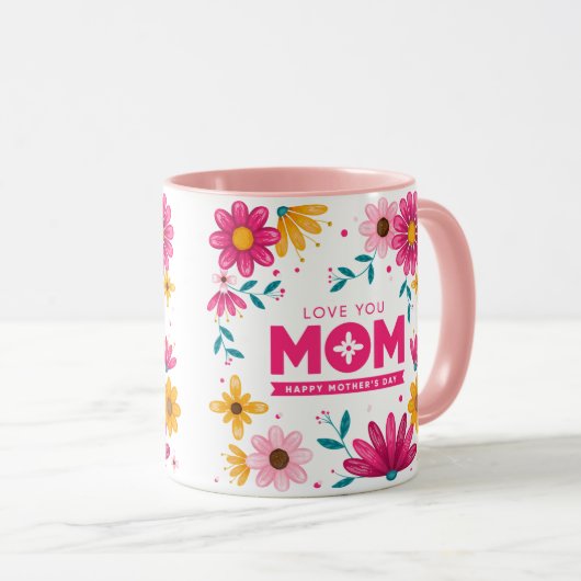 tasse de conception de texte modifiable (Devant droit)