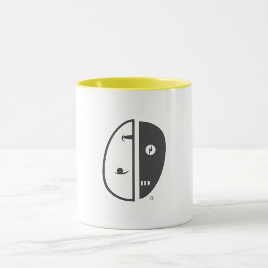 Tasse de conception Ne craignez pas Humbot. (Centre)