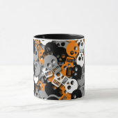 Tasse de confettis de crâne (Centre)