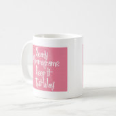 Tasse de conscience de cancer du sein (Devant gauche)