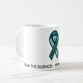 Tasse de conscience de Cancer ovarien (Devant gauche)