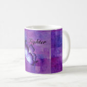 Tasse de conscience de fibromyalgie (Devant droit)