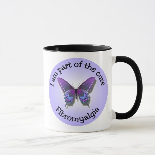 Tasse de conscience de fibromyalgie (Droite)