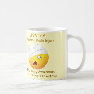 Tasse de conscience de lésion cérébrale