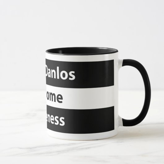 Tasse de conscience de syndrome d'Ehlers-Danlos (Droite)