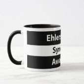 Tasse de conscience de syndrome d'Ehlers-Danlos (Gauche)